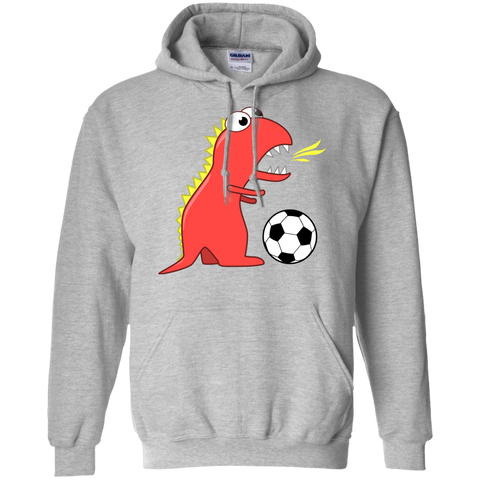 funny dinosaur soccer player sweatshirt T-Shirt