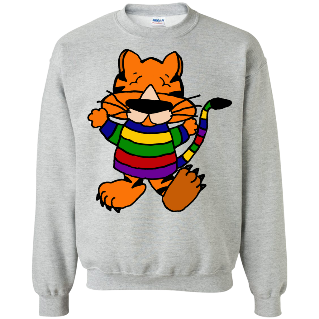 funny cute orange dancing tiger cat sweatshirt T-Shirt