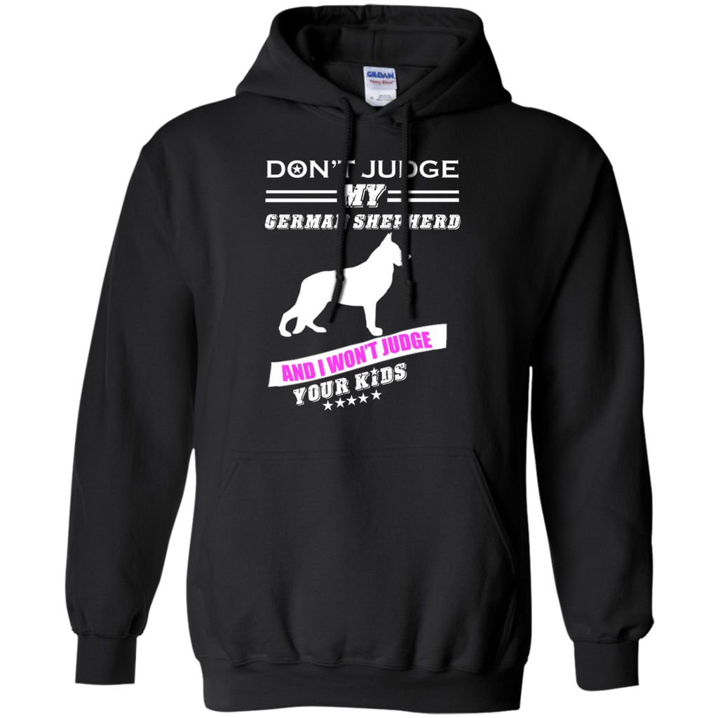 don't judge my german shepherd T-Shirt