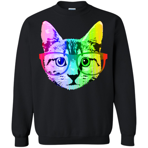 funny rainbow cat t- T-Shirt