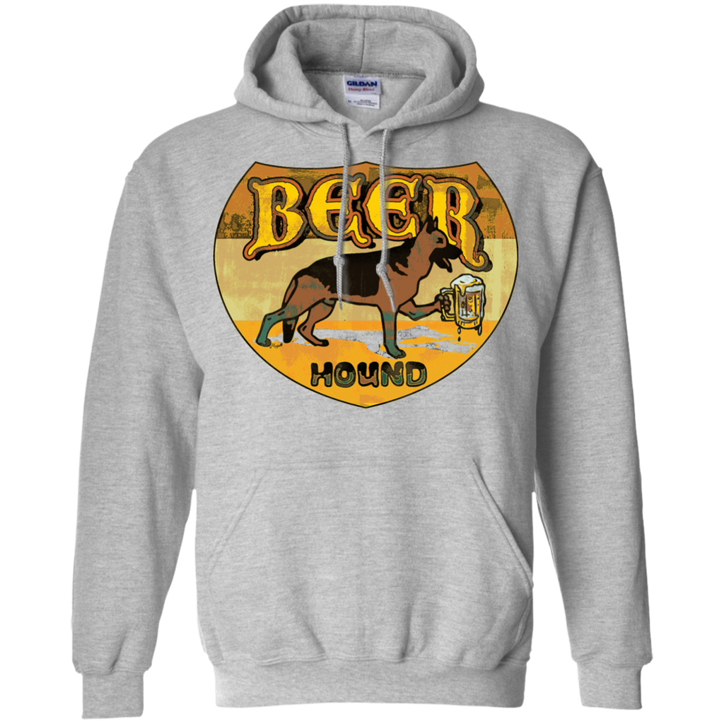 beer hound vintage style drinking T-Shirt