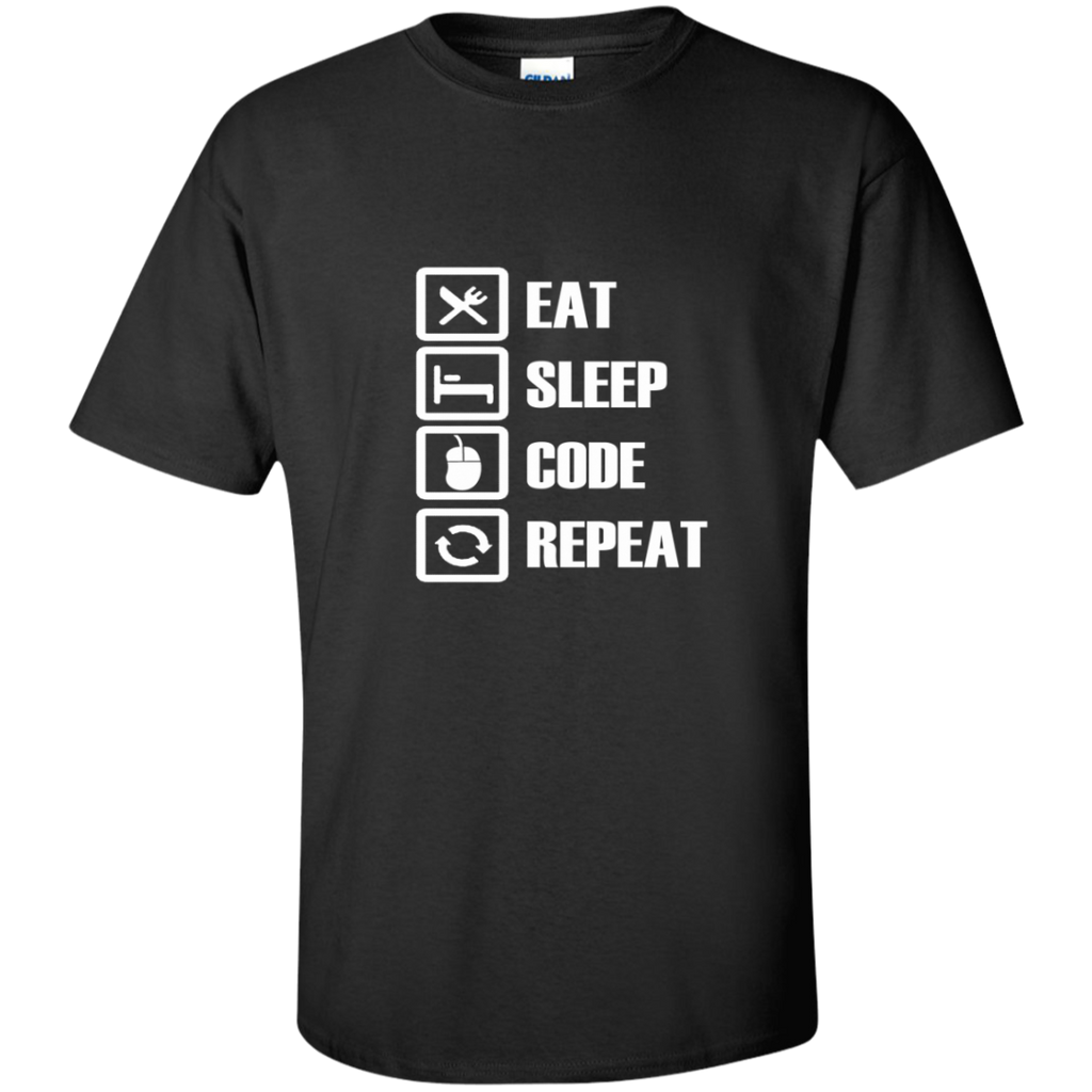 eat sleep code repeat T-Shirt
