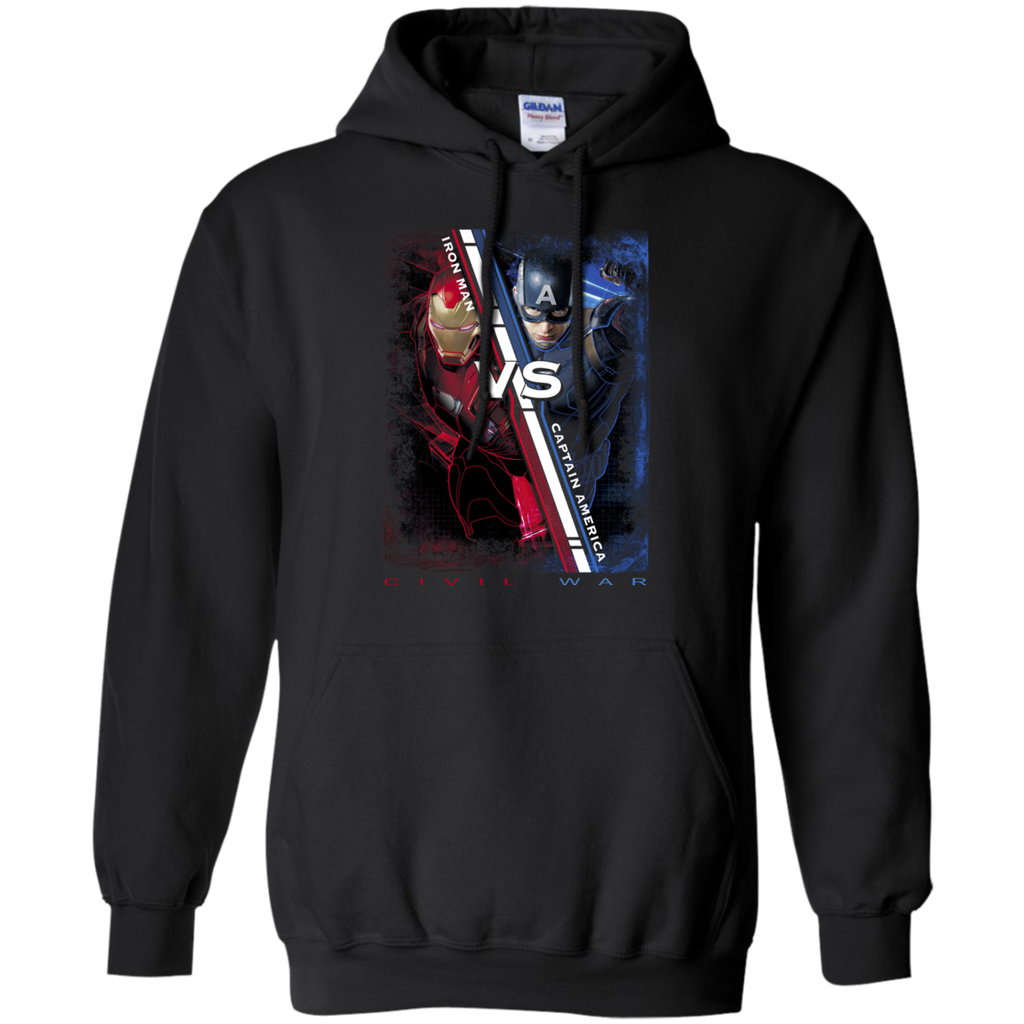 iron man vs captain america T-Shirt