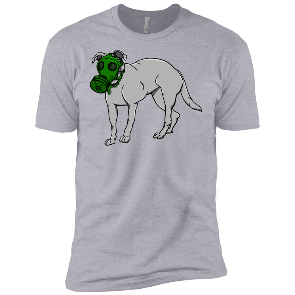 dog wearing a gas mask T-Shirt