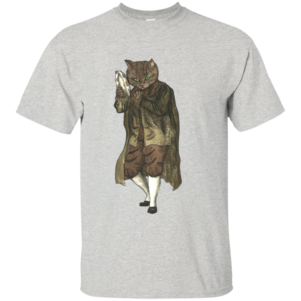 dancing cat plays tambourine sweatshirt T-Shirt