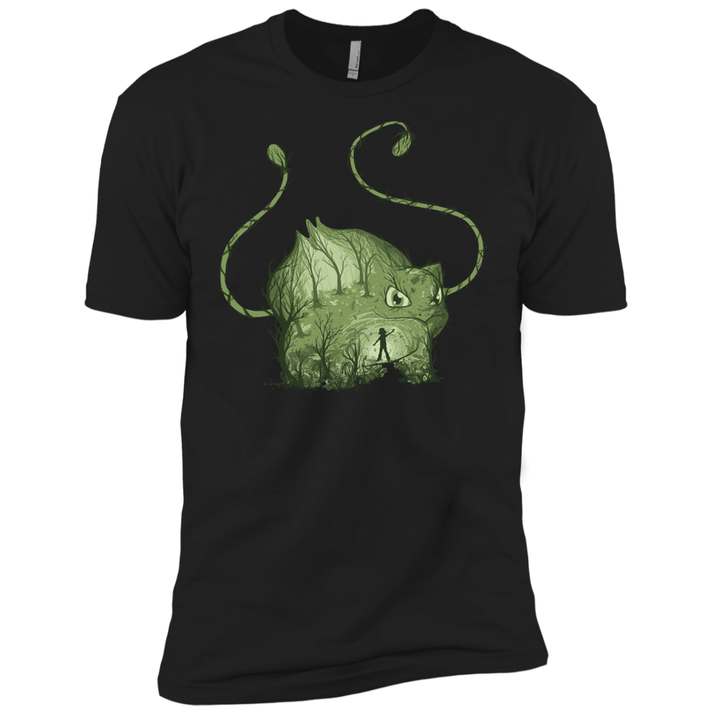 inside the green T-Shirt