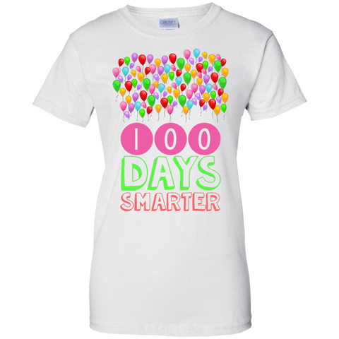 100 balloons 100th day of school teacher student t T-Shirt