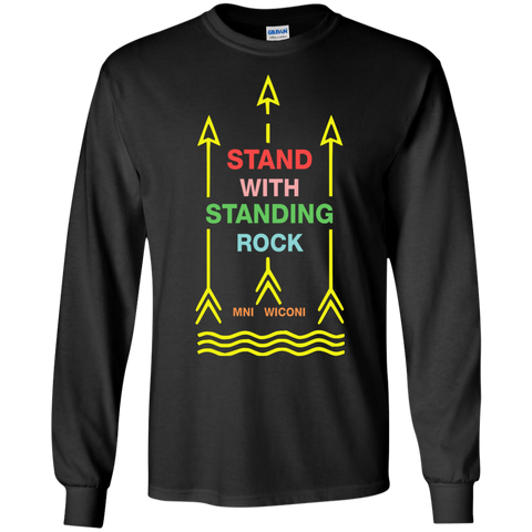 i stand with standing rock, mni wiconi T-Shirt