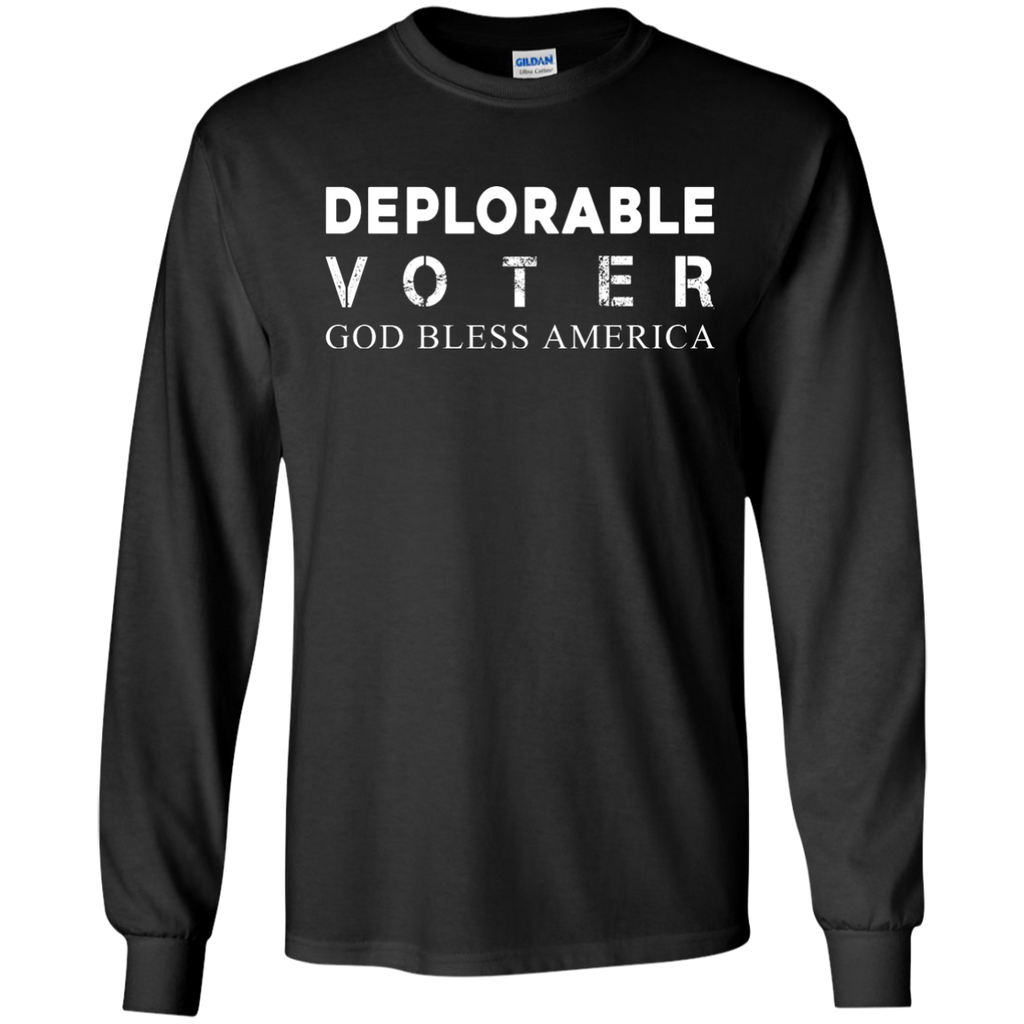 deplorable voter god bless america T-Shirt