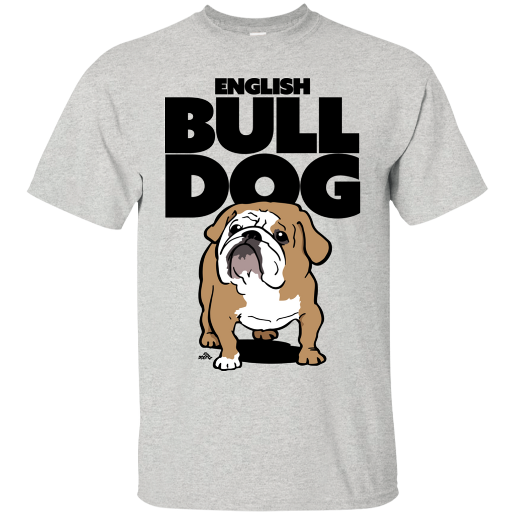 english bulldog cartoon dog T-Shirt