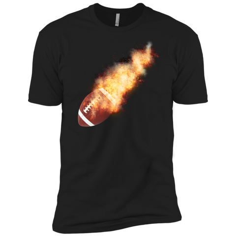 flaming football T-Shirt