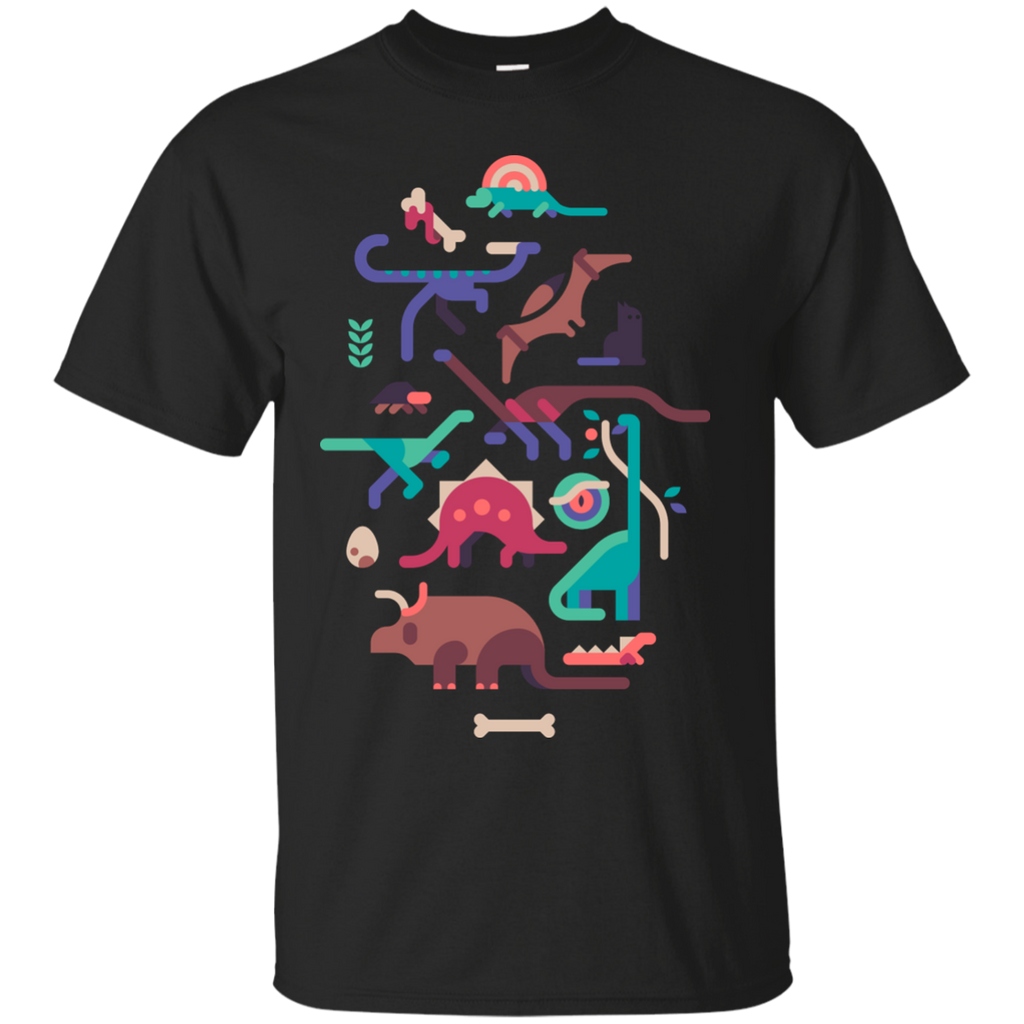 dinos and a cat T-Shirt