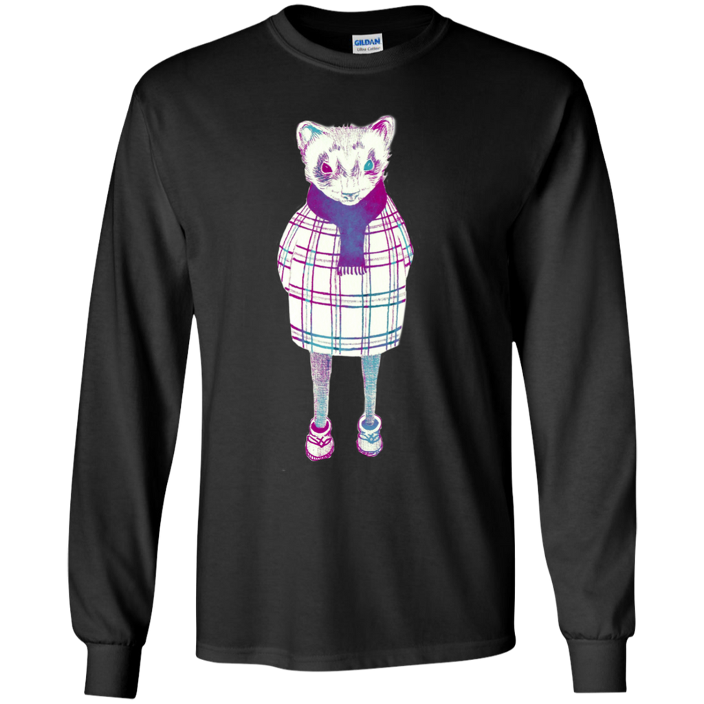 ferret in sweater holiday sweater T-Shirt