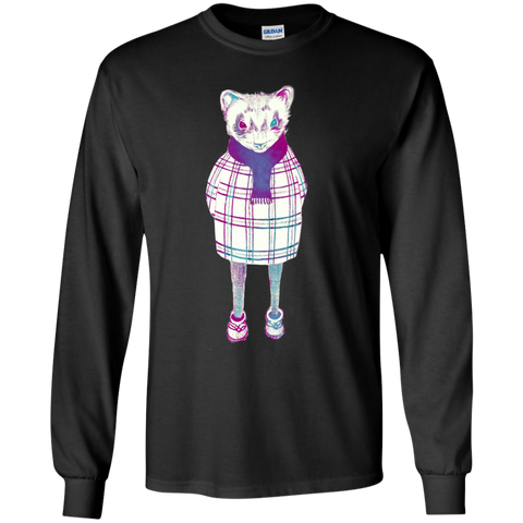 ferret in sweater holiday sweater T-Shirt