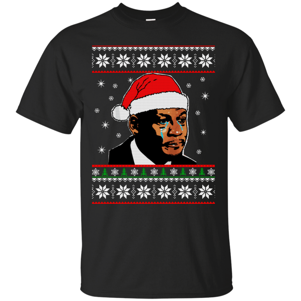 crying jordan christmas sweater, T-Shirt