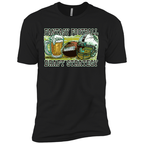 fantasy football draft strategy  beer and football T-Shirt