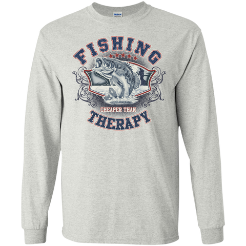 fishing  cheaper than therapy T-Shirt