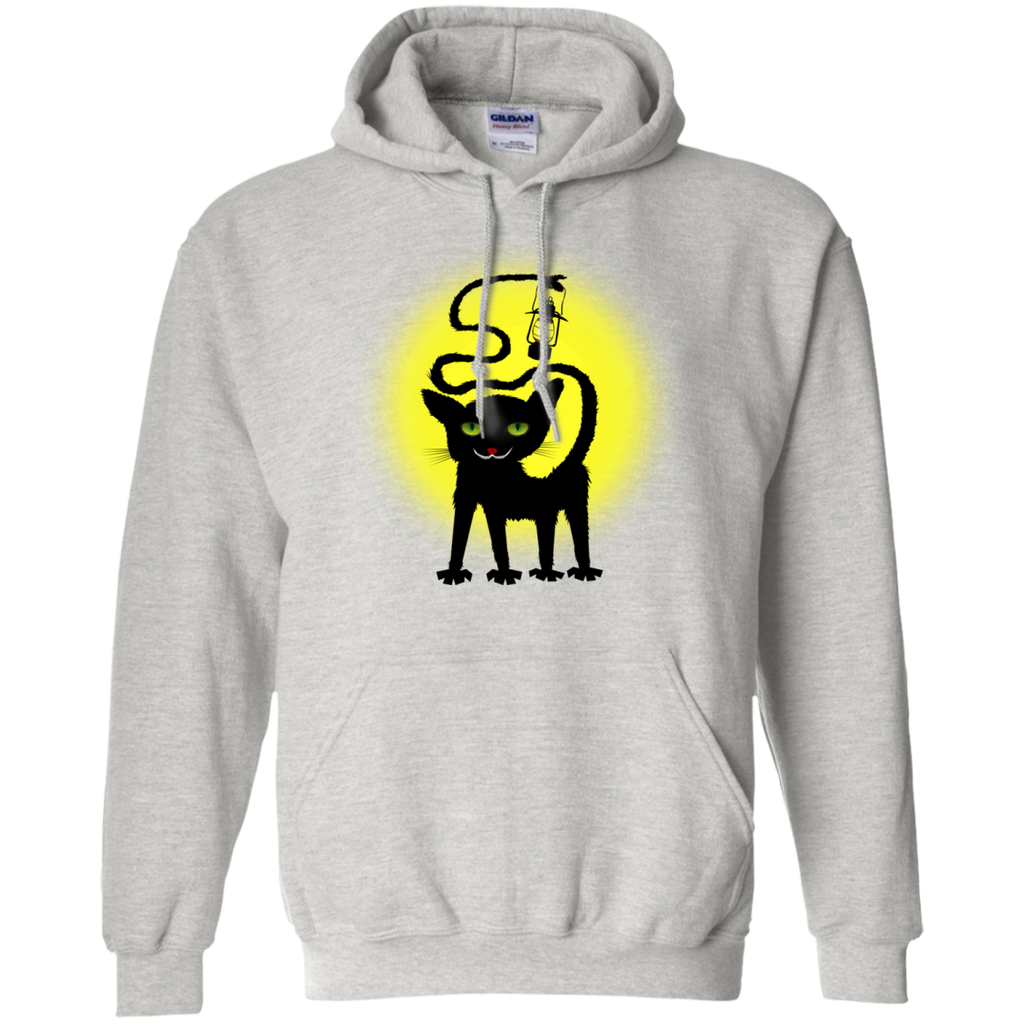 blackcat with light sweatshirt T-Shirt