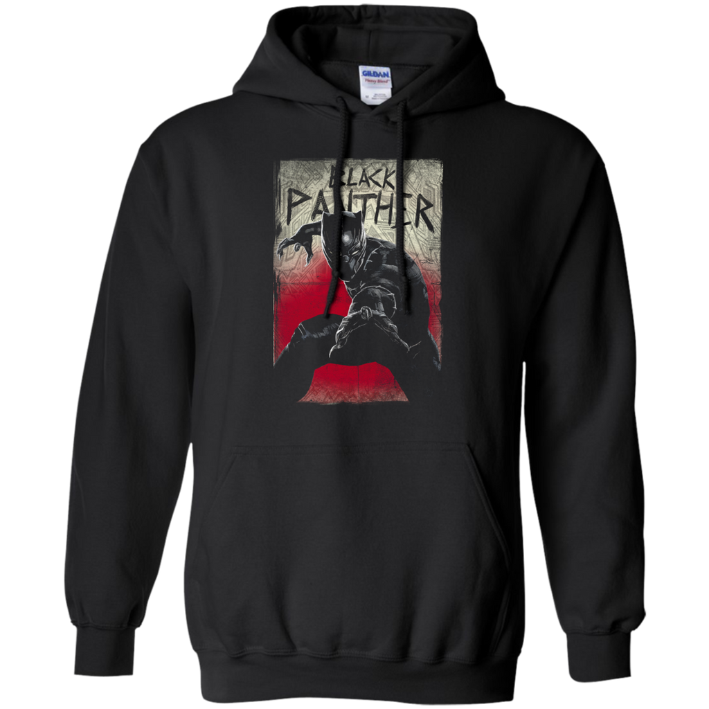 black panther attacks (distressed) T-Shirt