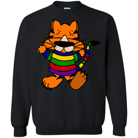 funny cute orange dancing tiger cat t- T-Shirt