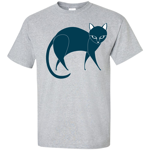 black cat  t- T-Shirt