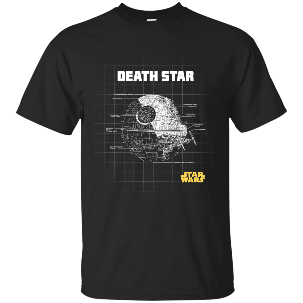death star schematics T-Shirt