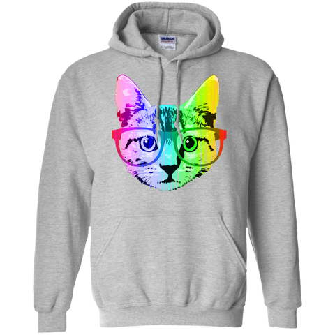 funny rainbow cat sweatshirt T-Shirt