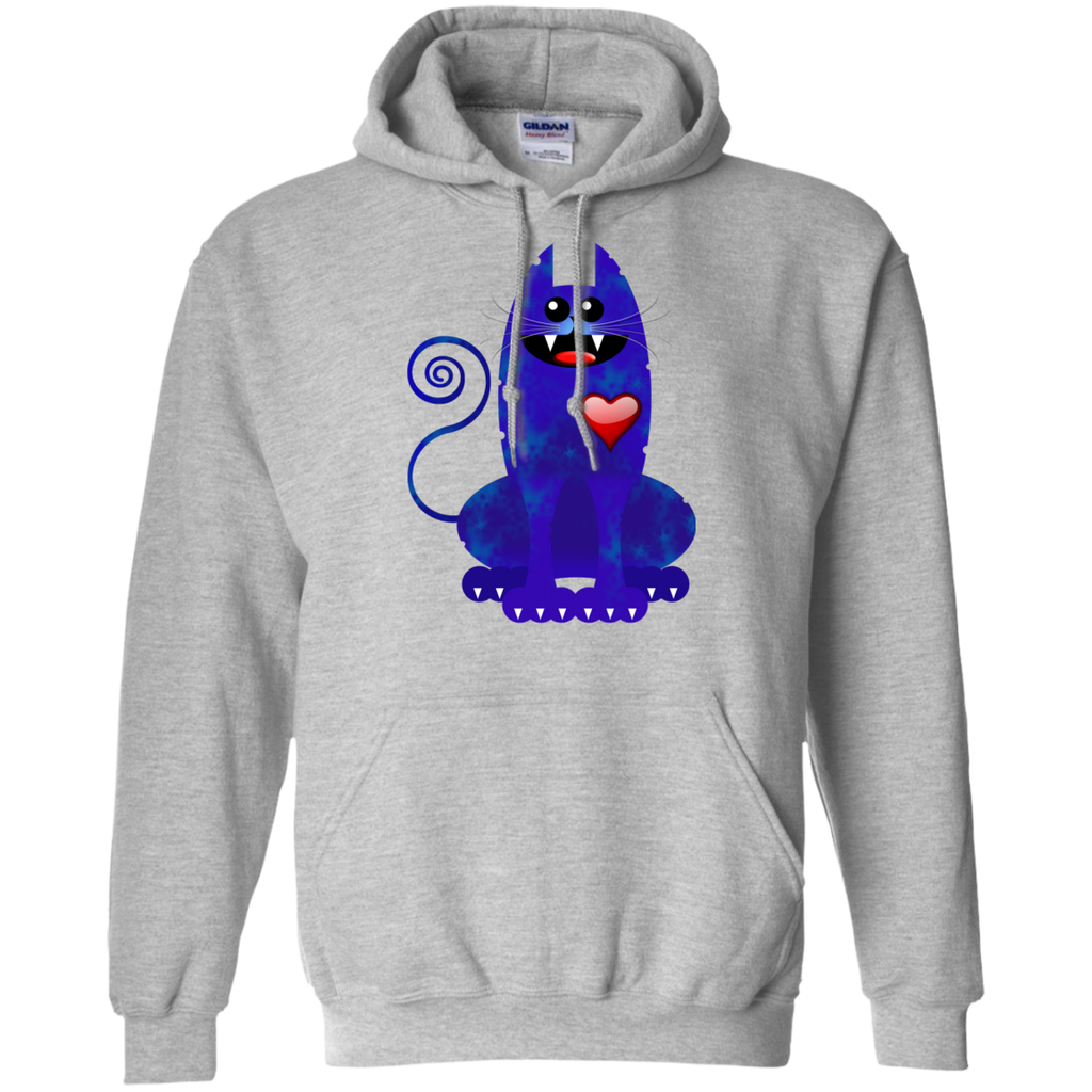 big blue cat sweatshirt T-Shirt