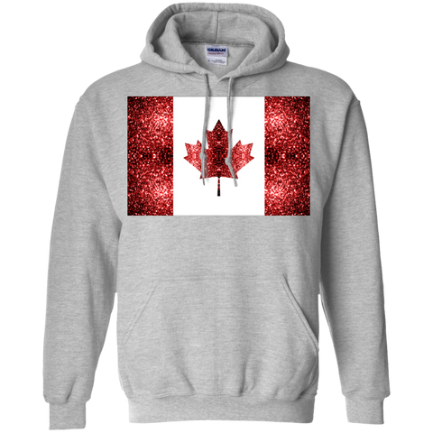 canada flag red sparkles T-Shirt