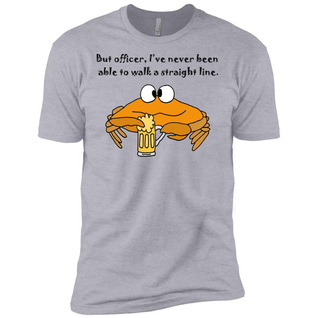 funny funky crab drinking beer cartoon T-Shirt