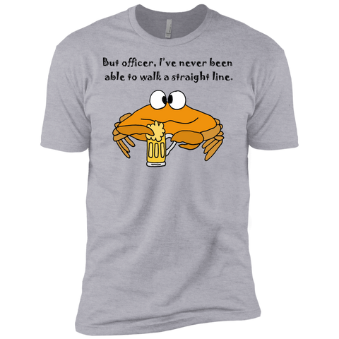funny funky crab drinking beer cartoon T-Shirt