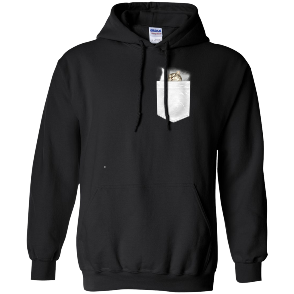 cat sleeping in my pocket sweatshirt T-Shirt