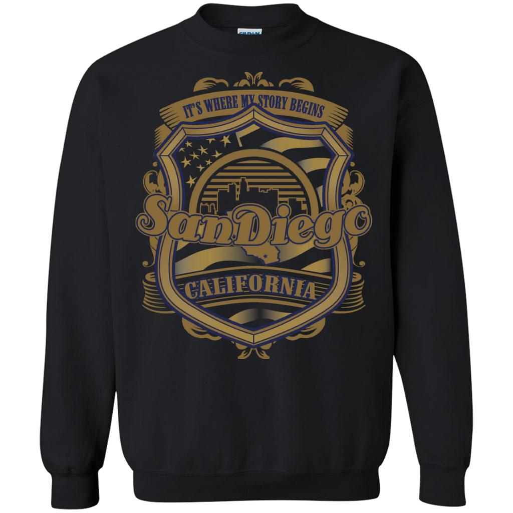 it's where my story begins san diego california T-Shirt