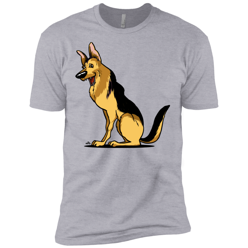 cool german shepherds cartoon T-Shirt