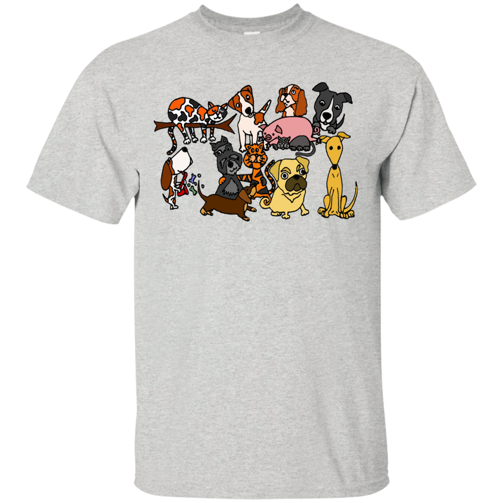 cool funny pet  abstract art T-Shirt