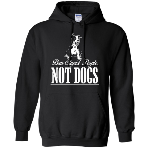 ban stupid people not dogs T-Shirt