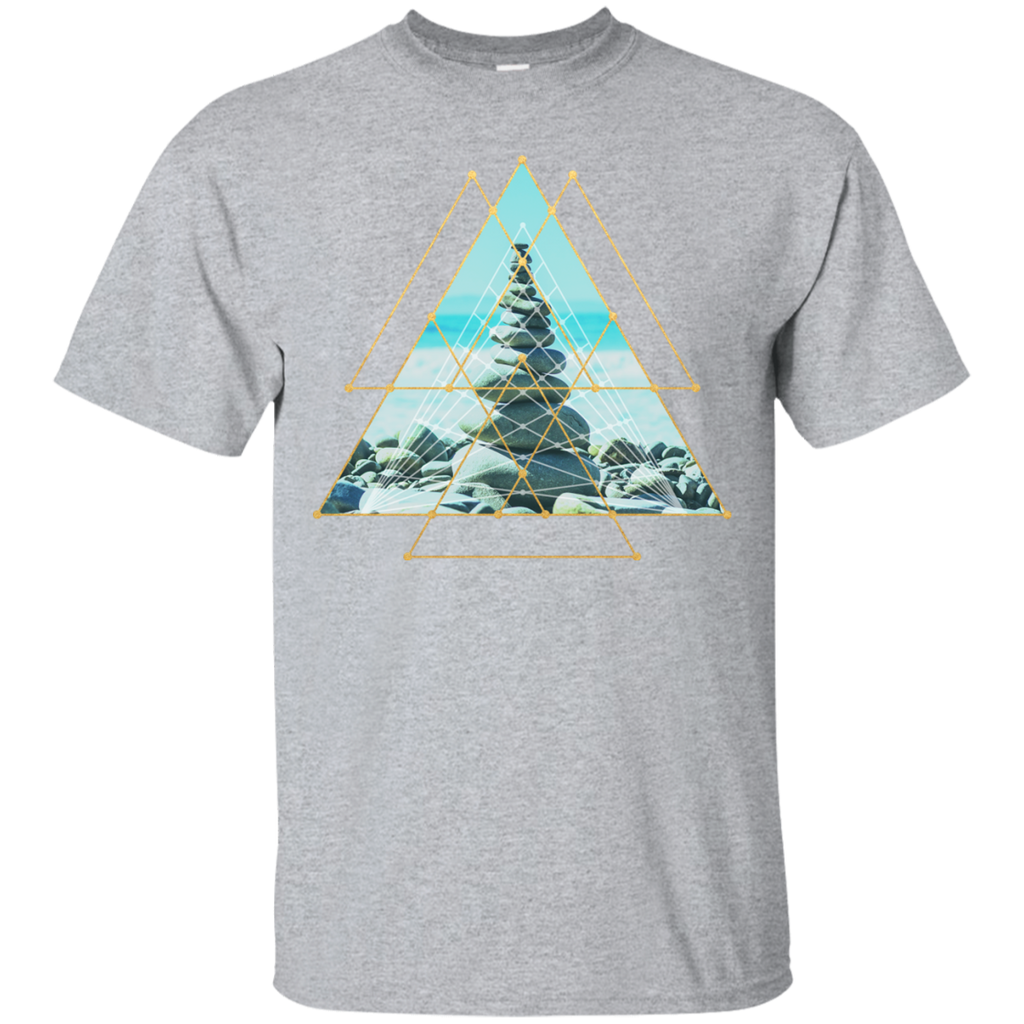 balanced rocks sacred geometry T-Shirt
