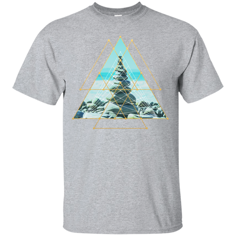 balanced rocks sacred geometry T-Shirt