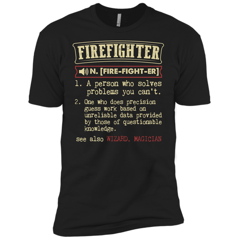 firefighter funny dictionary term 18 T-Shirt