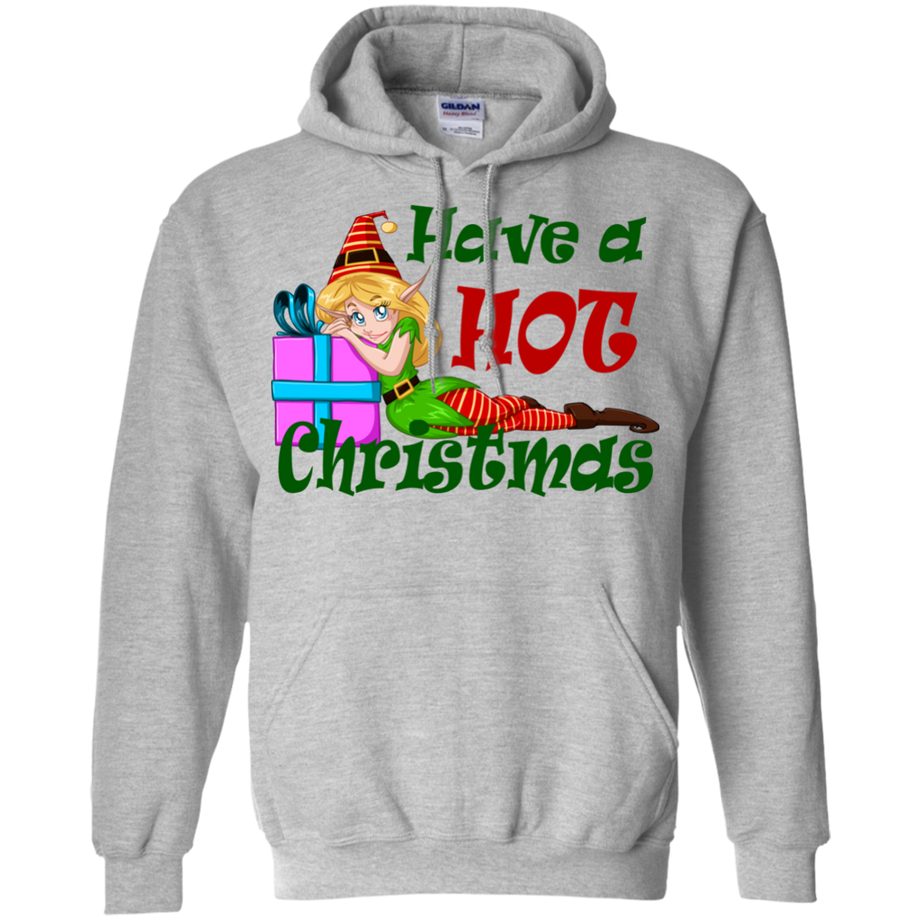 elf girl have a hot christmas  funny T-Shirt