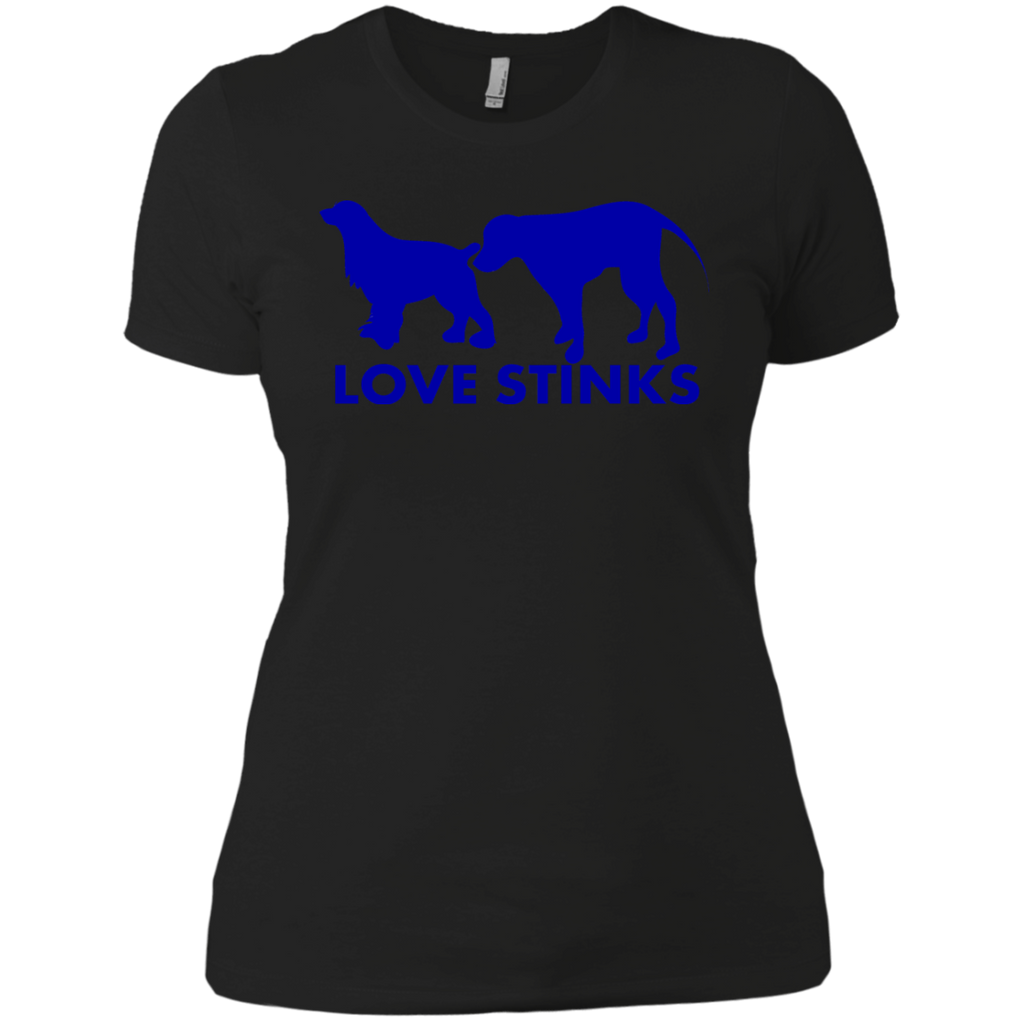 dog male and female - love stinks T-Shirt