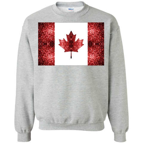 canada flag red sparkles T-Shirt