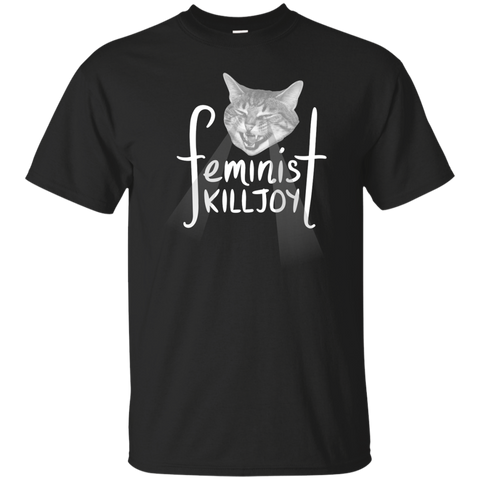 feline feminist killjoy goes dark sweatshirt T-Shirt