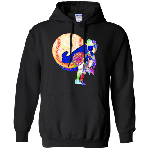 baseball pitcher psychedelic sweatshirt T-Shirt