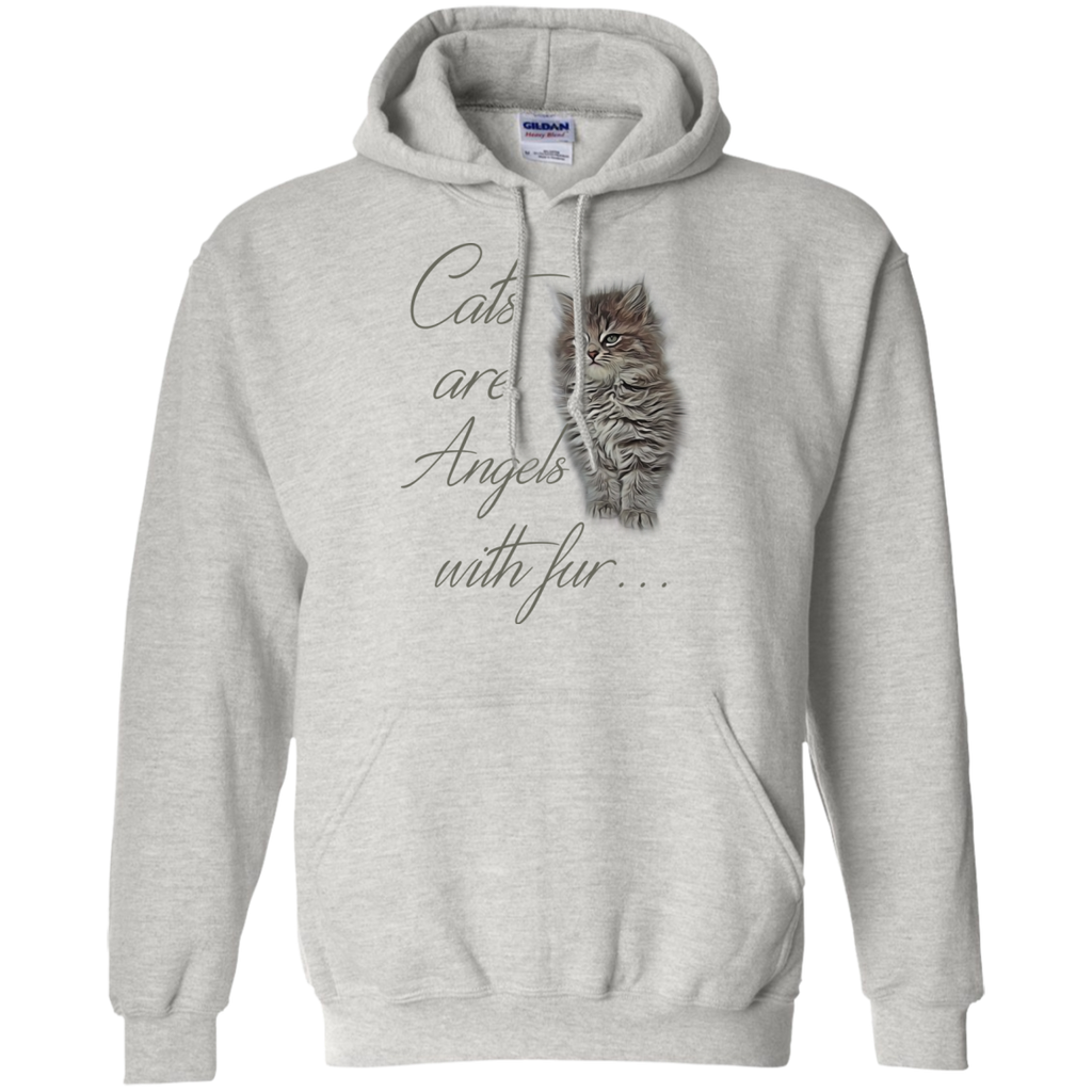 cats are angels with fur ... sweatshirt T-Shirt