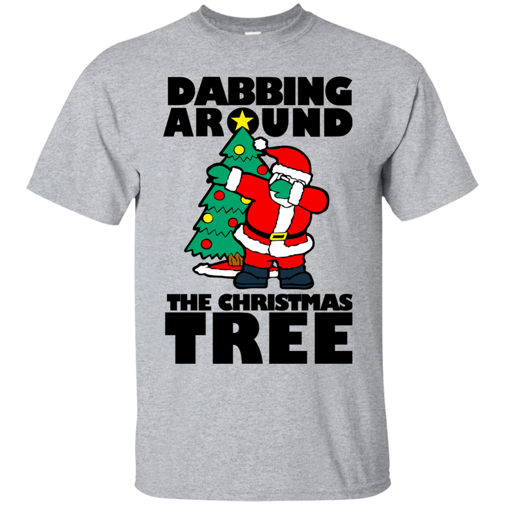 dabbing around the christmas tree T-Shirt