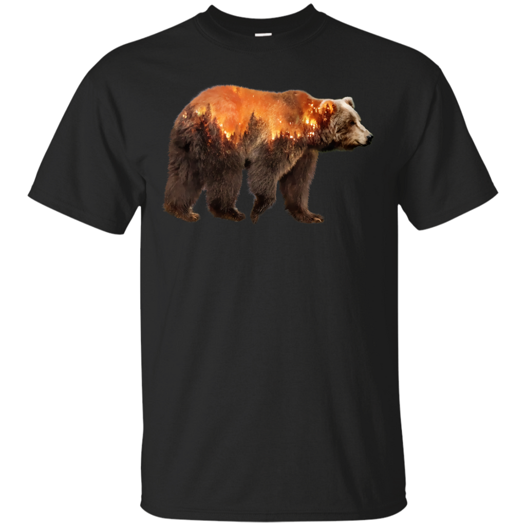 bear escape from mountain fire sweatshirt T-Shirt