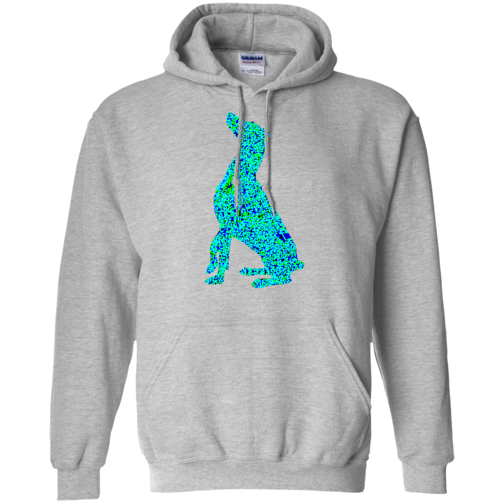 doberman pixel silhouette T-Shirt