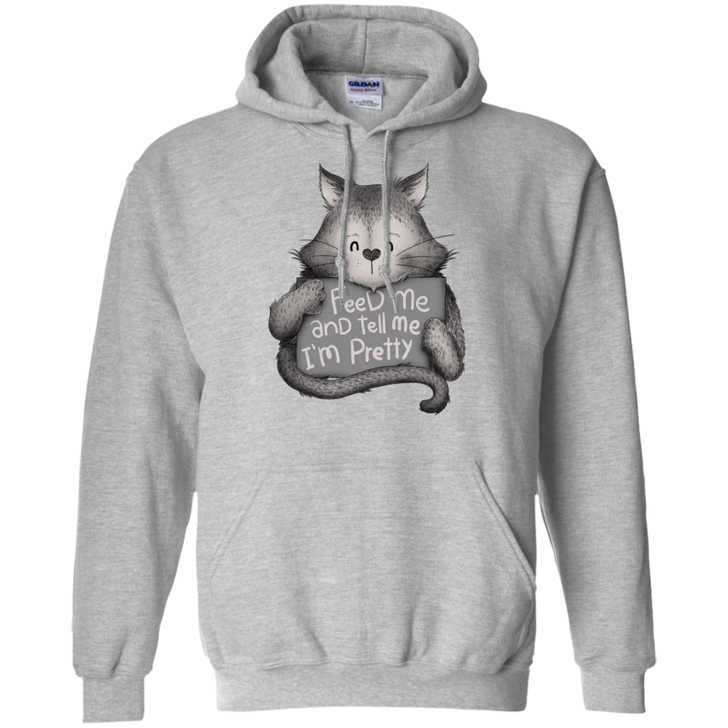 feed me and tell me im pretty cat sweatshirt T-Shirt