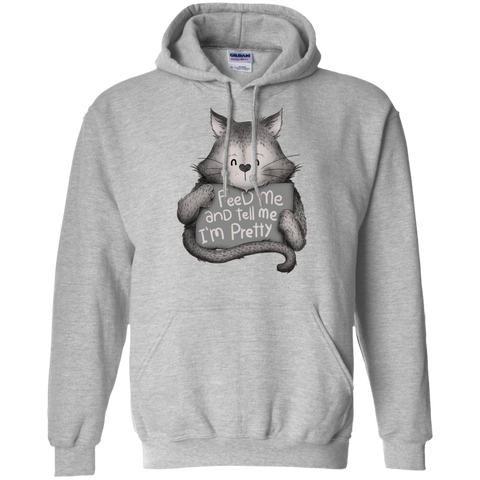 feed me and tell me im pretty cat sweatshirt T-Shirt